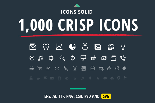 1000 Vector icons